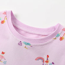Load image into Gallery viewer, 9314DS-Summer European and American children's round neck short-sleeved casual dress