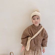 Load image into Gallery viewer, 21920AC-Autumn and winter matching artifact small cashmere girls shoulder bag