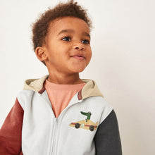 Load image into Gallery viewer, HC1098SE-Little Maven cartoon European and American print hooded plus velvet sweatshirt