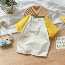 Load image into Gallery viewer, 2402712SE-Summer letter dog short-sleeved round neck top