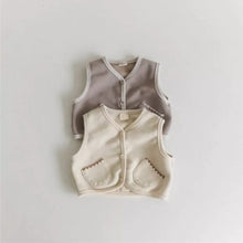 Load image into Gallery viewer, Y8378TG-Exquisite pocket open vest shorts two-piece suit