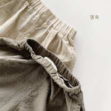 Load image into Gallery viewer, 2278PA-Summer Korean vertical striped cotton and linen loose casual shorts