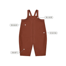 Load image into Gallery viewer, D22907LS-Autumn and winter thin velvet overalls & English long-sleeved top set