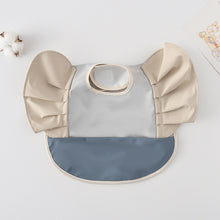 Load image into Gallery viewer, 111902AC-Danish children's flying sleeve wings PU waterproof and anti-dirty bib