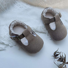 Load image into Gallery viewer, X881AC-Winter thickened, warm, non-slip, solid color, versatile soft-soled toddler shoes