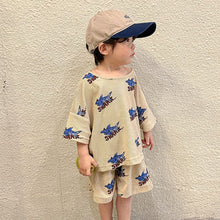 Load image into Gallery viewer, X81319TG- Summer short-sleeved stylish children's brother and sister suit