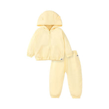 Load image into Gallery viewer, 22087TG-Little maven European and American home hooded sports style pure cotton suit