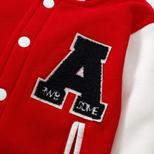 Load image into Gallery viewer, HC1097SE-Little maven winter plus velvet warm baseball jacket