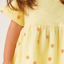 Load image into Gallery viewer, HS1845TG-Summer printed short-sleeved polka dot dress + leggings two-piece set