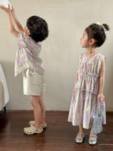 Load image into Gallery viewer, X86068TG-Summer tie-dye leisure holiday style suit & dress brother and sister outfit