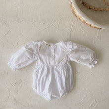 Load image into Gallery viewer, Y9379LS-Exquisite flower embroidery flying sleeves princess jumpsuit