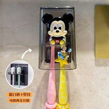 Load image into Gallery viewer, 51701AC-No-punch creative toothpaste squeezing tool cute toothbrush cup toothpaste washing set