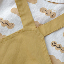 Load image into Gallery viewer, 2519013TG- 秋季韓版嬰幼兒休閒帥氣襯衫吊帶褲【兩件套】