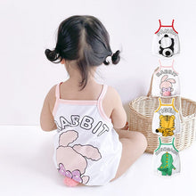 Load image into Gallery viewer, X6575LS-Summer sling cute animal cool series bodysuit