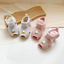 Load image into Gallery viewer, 12541074AC-Summer mesh breathable fish mouth rabbit sandals