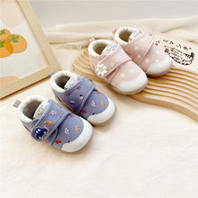 Load image into Gallery viewer, Q5206AC- Spring and Autumn small flower car baby soft sole toddler shoes