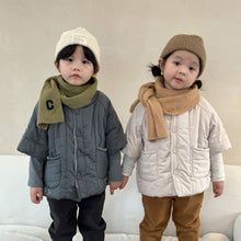 Load image into Gallery viewer, D83202SE-Autumn and winter plus velvet thickened short-sleeved buttoned vest jacket