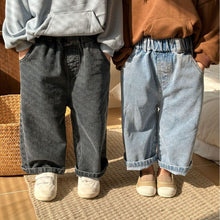 Load image into Gallery viewer, C85093PA- Spring children's casual denim wide-leg pants