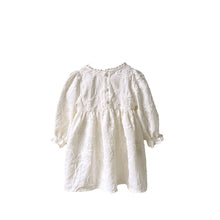 Load image into Gallery viewer, Y6339LS- Temperament Autumn and Winter Three-Dimensional Lace Flower Dress