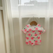 Load image into Gallery viewer, 6185TG-Korean Summer Flower Girl Baby Home Set