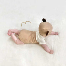 Load image into Gallery viewer, 53105LS-Summer Korean style bear shape baby bodysuit + hat