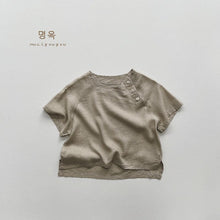Load image into Gallery viewer, 23101SE-Summer Korean cotton and linen short-sleeved top