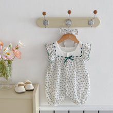 將圖片載入圖庫檢視器 AL539LS-夏季超萌飛袖方領連身衣+髮箍【許願款】