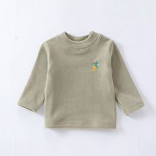 Load image into Gallery viewer, D23376SE-Season Boys Long Sleeve Half Turtleneck Warm Top