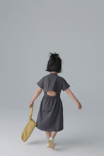 Load image into Gallery viewer, BB2422PCW-Summer Japanese style girls' back hollow print dress