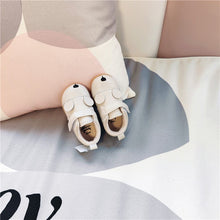 Load image into Gallery viewer, 122703AC-Xiongxiong full help Velcro soft sole toddler leather shoes