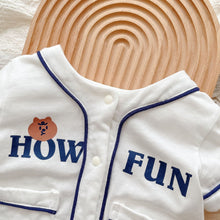 Load image into Gallery viewer, 2202080LS-Summer Korean version HAVE FUN thin short-sleeved climbing clothes