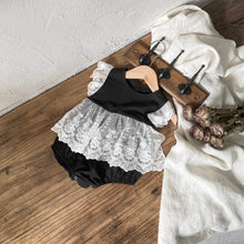 Load image into Gallery viewer, Y9436LS-Baby girl clothes baby summer jumpsuit thin lace lace bodysuit newborn clothes a summer clothes