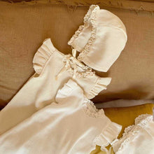 Load image into Gallery viewer, 53102LS-Summer Korean Waffle Lace Climbing Suit + Hat