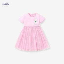 Load image into Gallery viewer, S1801DS-Summer European and American style cute bunny short-sleeved dress