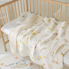 Load image into Gallery viewer, 2076AC-Cartoon Printed Baby Gauze Newborn Soft Absorbent Blanket Bath Towel