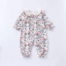 Load image into Gallery viewer, <Taiwan Pavilion> D23256LS-Autumn doll collar cotton forest long-sleeved romper (without hat)