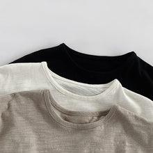 Load image into Gallery viewer, 2129SE-Summer thin bamboo cotton short-sleeved top