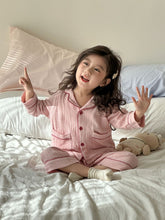 Load image into Gallery viewer, CJ250377JG-Spring and autumn pure cotton gauze long-sleeved home suit