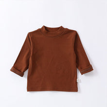 Load image into Gallery viewer, D23340SE-Baby long-sleeved half-high collar thermal underwear