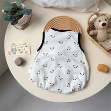 Load image into Gallery viewer, 2402437LS-Summer Panda Print Bodysuit