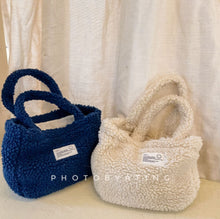 Load image into Gallery viewer, 21919AC-Autumn and winter matching artifact children's small cashmere handbag