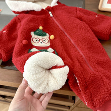 Load image into Gallery viewer, AL748LS-Autumn and winter thickened baby bear New Year's greetings climbing clothes