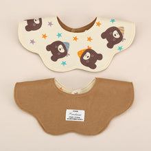 Load image into Gallery viewer, 20501AC-Korean style pure cotton double-sided bib