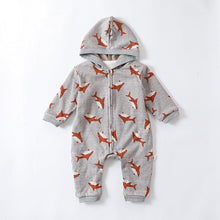 Load image into Gallery viewer, D23351LS-Winter baby plus velvet and thickened knitted outdoor climbing clothes
