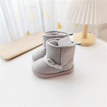 將圖片載入圖庫檢視器 35060AC-卡通加厚保暖兒童魔鬼氈雪靴