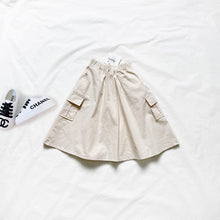 Load image into Gallery viewer, 201PCW-Spring and summer Japanese and Korean parent-child leisure workwear style long skirt