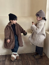 Load image into Gallery viewer, D83536SE-Children's imitation rabbit fur coat girls fur 2023 new autumn and winter boys' clothing mid-length baby coat