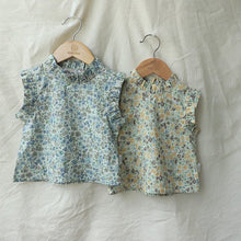 Load image into Gallery viewer, Y7211SE- Summer small floral thin sleeveless top