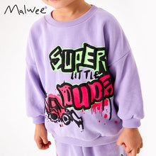 Load image into Gallery viewer, 8671SE-malwee casual letter print long-sleeved bottoming shirt