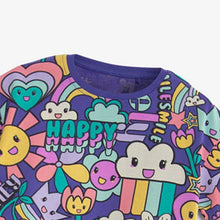 Load image into Gallery viewer, 8365SE-malwee casual printed short-sleeved top for small and medium-sized children